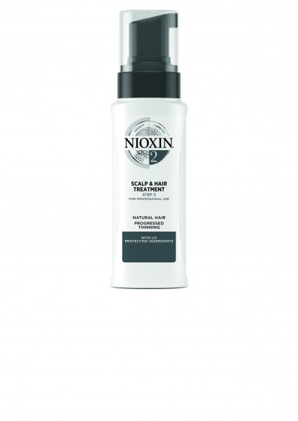 NIOXIN System 2 Scalp & Hair Treatment für naturbelassenes, sichtbar dünner werdendes Haar 100ml