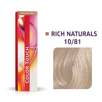 Wella Color Touch 10/81 hell-lichtblond perl-asch 60ml