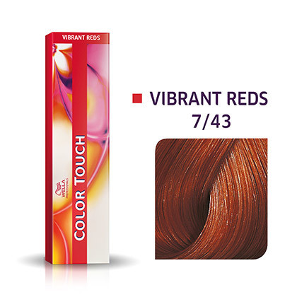 Wella Color Touch 7/43 mittelblond rot-gold 60ml
