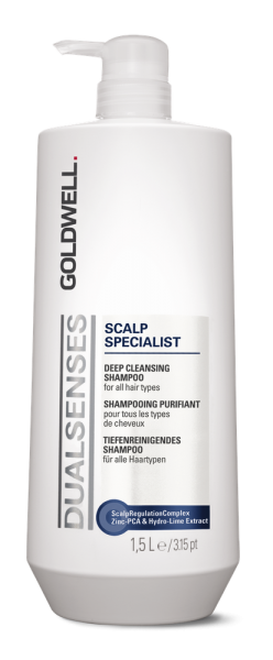 DUALSENSES Scalp Specialist Deep Cleansing Shampoo, 1 L