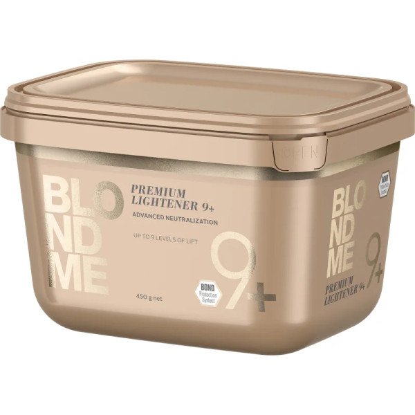 Schwarzkopf BLONDME Farbe Premium Aufheller 9+ 450 gr