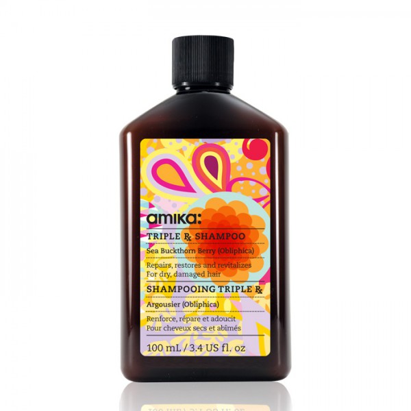 Amika Triple Rx Shampoo 100ml