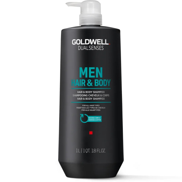 Goldwell DUALSENSES Men Hair & Body Shampoo, 1L